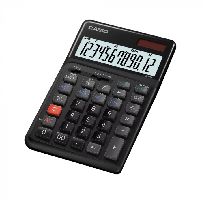 Casio Hesap Makinesi Je-12e-bk