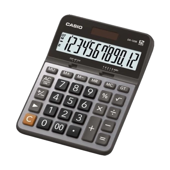 Casio Hesap Makinesi Masa Üstü 12 Hane DX-120B
