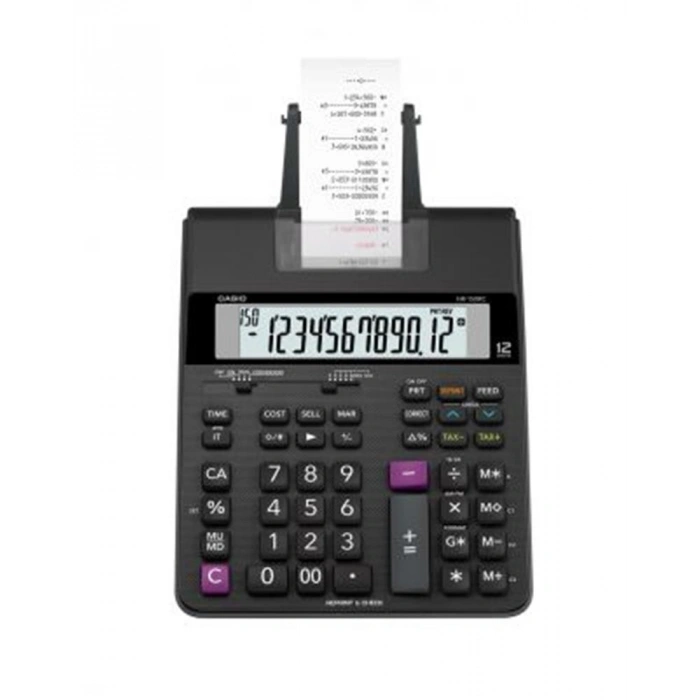 Casio Hr-150rc-dc 12 Hane Şeritli Hesap Makinesi