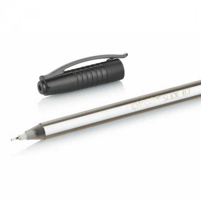 Cassa Tükenmez Kalem Slide 0.7 Mm Siyah 8735