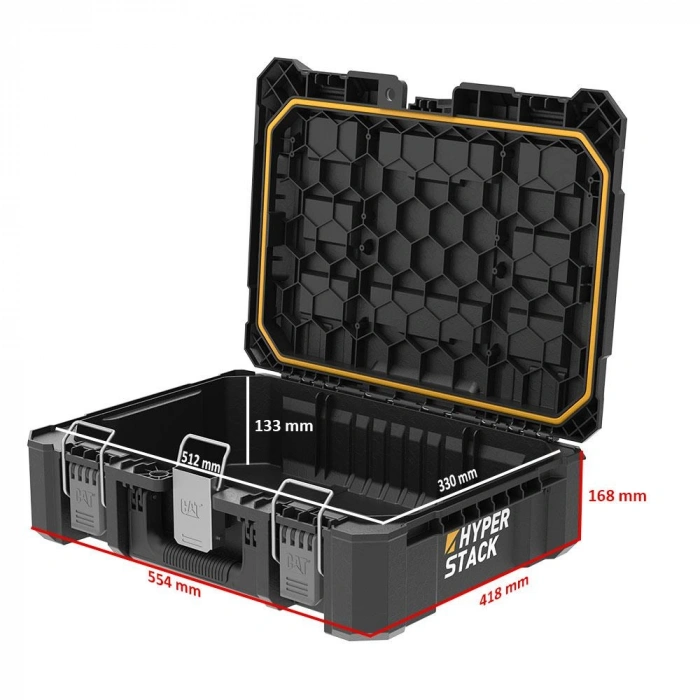 Cat Da41002 Hyper Stack 23 Litre Ağır Hizmet Tipi Kilitli Takım Çantası