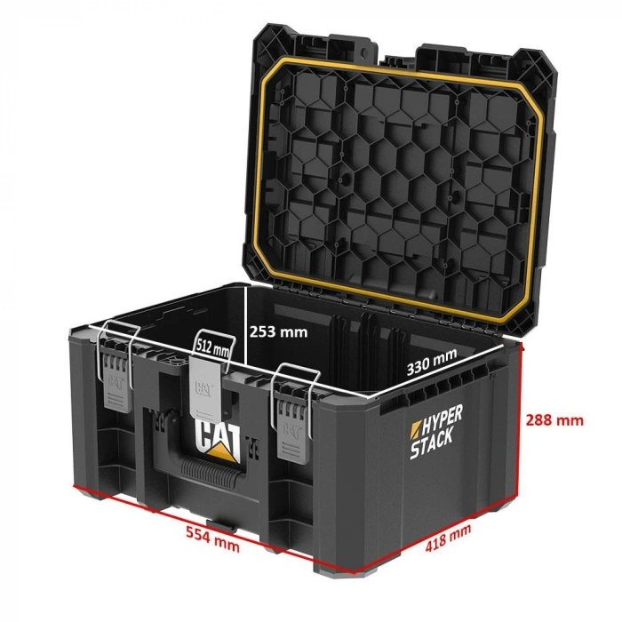 Cat Da41003 Hyper Stack 43 Litre Ağır Hizmet Tipi Kilitli Takım Çantası