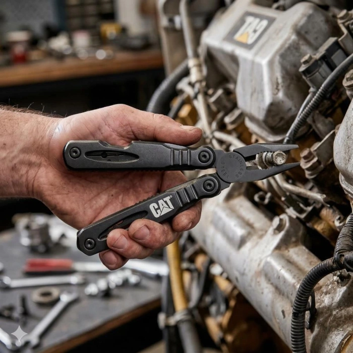 Cat Da980021 13 In 1 Çok Fonksiyonlu Siyah Oksit Kaplamalı Profesyonel Pense Seti