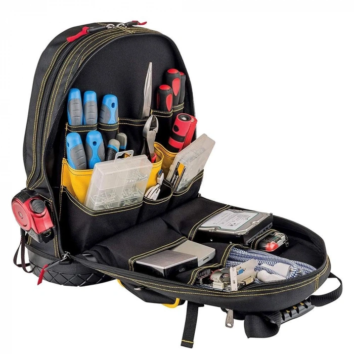 Cat Da980197 18 2 Bölmeli Ağır Hizmet Bez Alet Sırt Takım Çantası