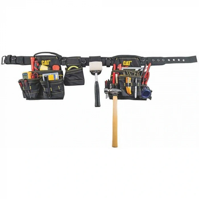 Cat Da980569 Kemerli Askı Kancalı Ağır Hizmet Bel Alet Çantası