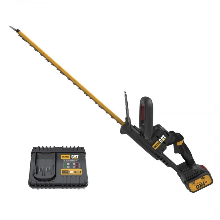 Cat Dg220 18volt 4.0ah Li-ion Tek Akülü Kömürsüz 61cm Profesyonel Çit Budama