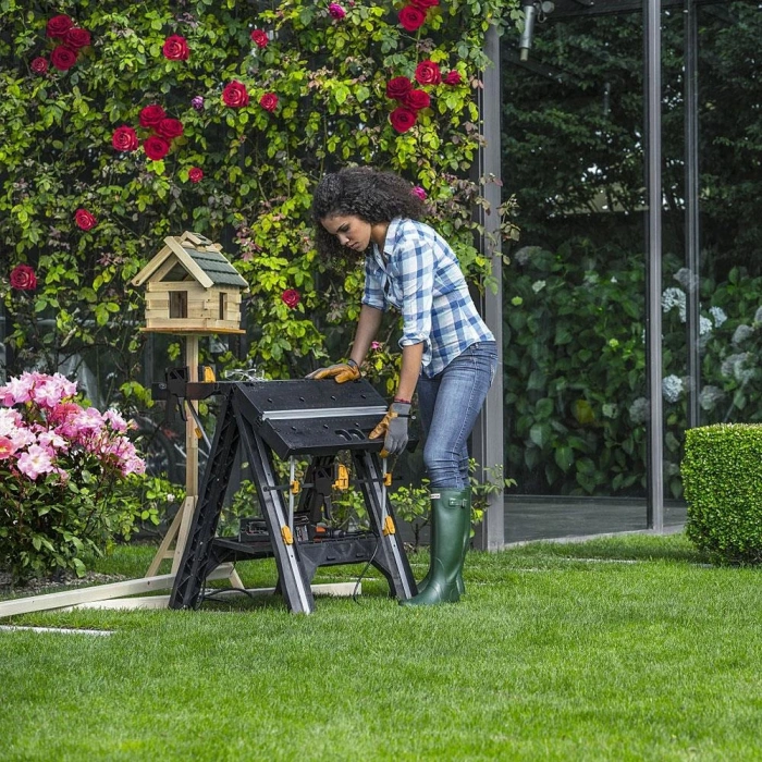 Cat Dh1005 Çok Fonksiyonlu Katlanabilir Çalışma Tezgâhı + 2 Adet Tetik İşkence