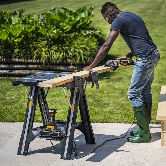 Cat Dh1005 Çok Fonksiyonlu Katlanabilir Çalışma Tezgâhı + 2 Adet Tetik İşkence