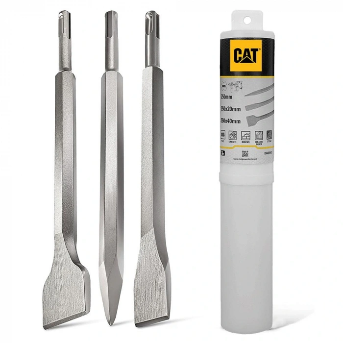 Cat Dx27set 1500watt 5.0j 32mm Profesyonel Sds-plus Kırıcı/delici + Da03903 3 Parça Kırıcı Uç Seti