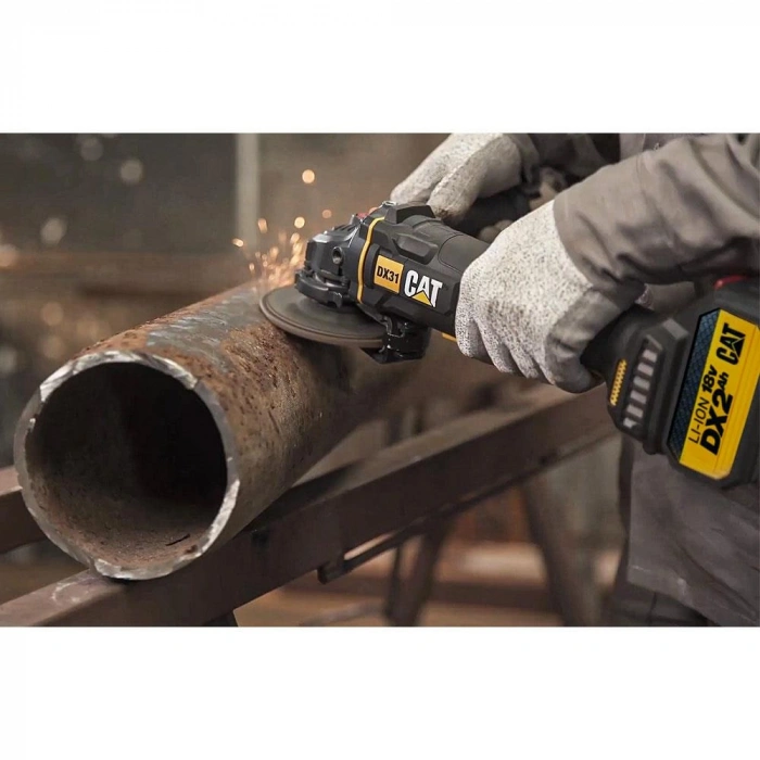 Cat Dx31bc 18volt 2.0ah Li-ion 115mm Tek Akülü Kömürsüz Profesyonel Avuç Taşlama