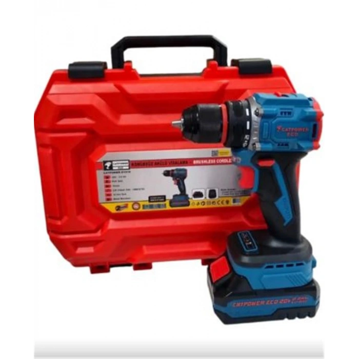 Catpower E-1010 Kömürsüz Darbeli Akülü Vidalama 20v