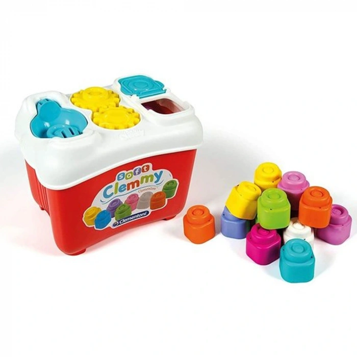Clementoni Baby Soft Clemmy Yumuşak Blok Bultak Kovası