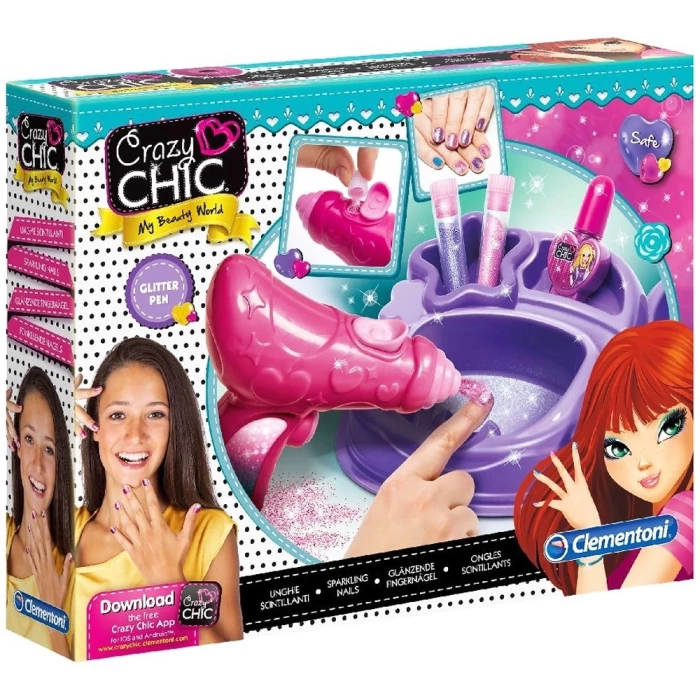 Clementoni Crazy Chic Işıldayan Tırnaklar 15179