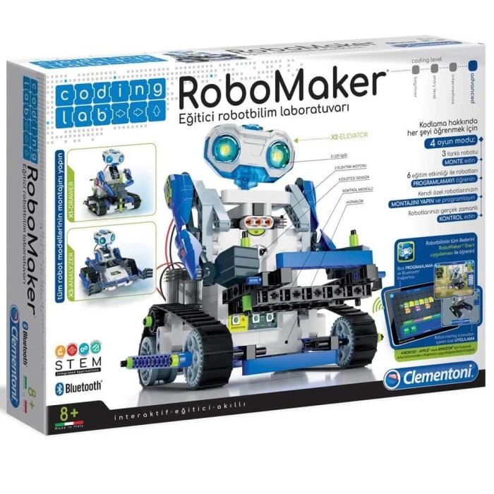 Clementoni Eğitici Robotbilim Laboratuvarı 64442
