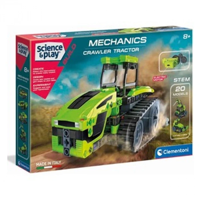 Clementoni Mekanik Laboratuvarı Çiftlik Traktörü 75064tr
