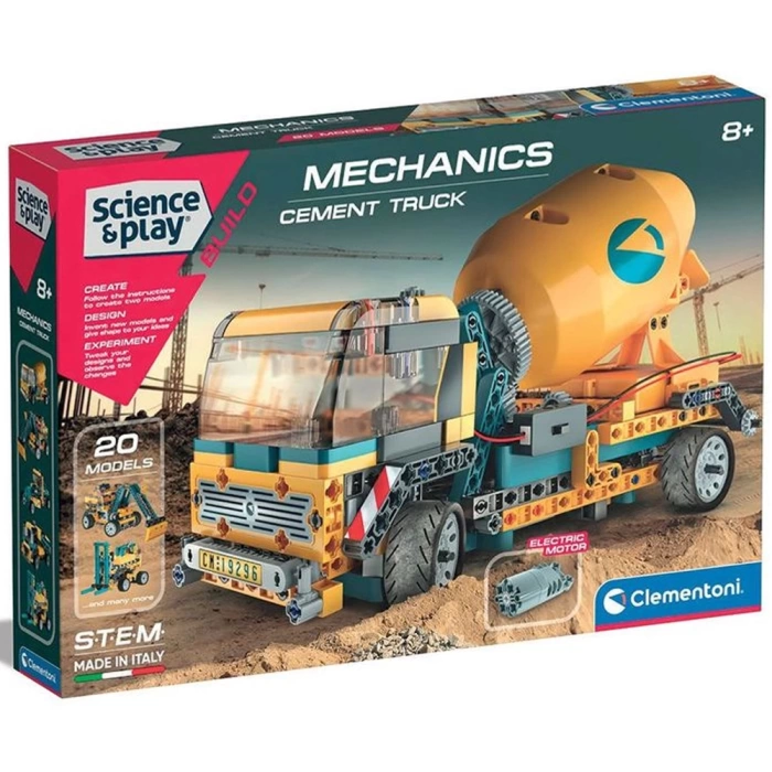 Clementoni Mekanik Laboratuvarı - İnşaat Kamyonu 75083TR
