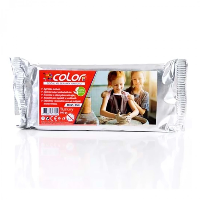 Colorbank Seramik Hamuru Doğal Kil 250 GR Kahverengi
