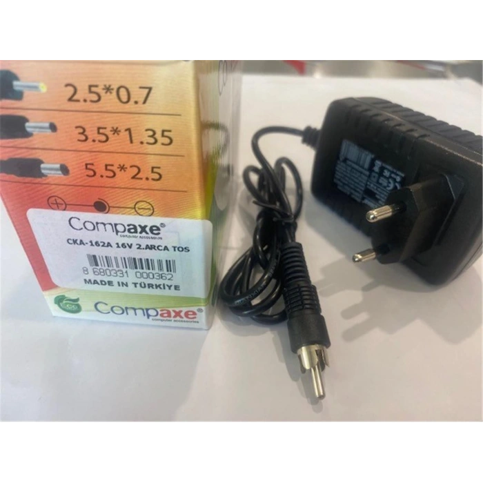 Compaxe Cka-162a 32w 16v 2.5 Rca Tos Adaptör