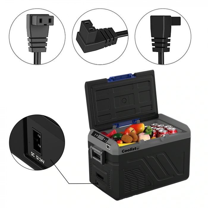 Coolist Clt12dc Kompresörlü Araç Buzdolapları İçin 12v/24v Üniversal Çakmaklık Kablosu