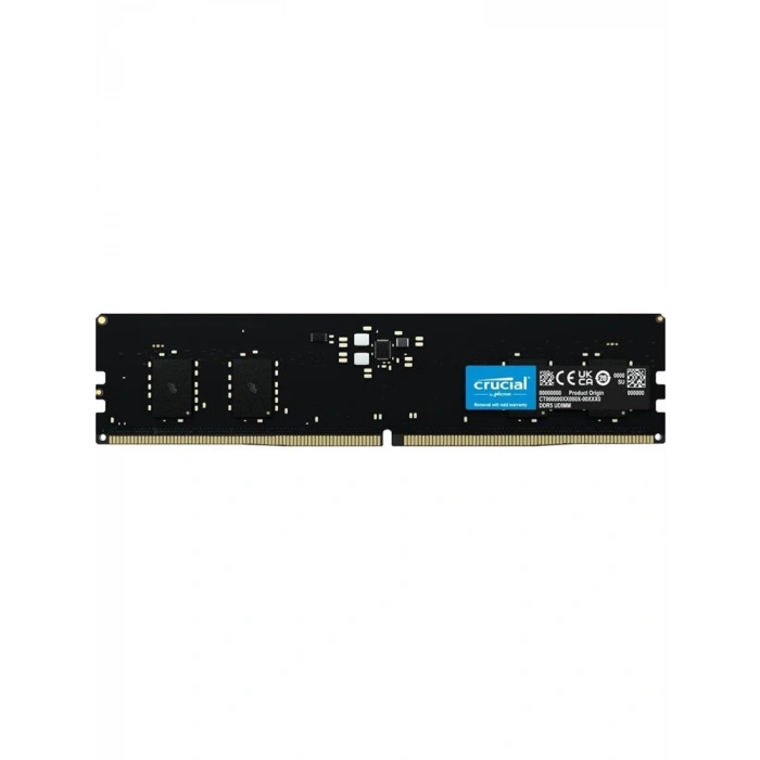 Crucial 16gb Ddr5-4800 Cl40 Ct16g48c40u5 16gb Ddr5-4800 Cl40 Udımm Pc Ram Bellek