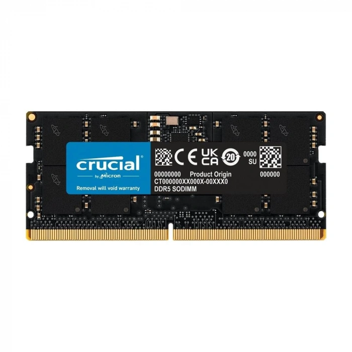 Crucial 32gb Ddr5 4800 Sodımm Cl40 Ct32g48c40s5 Notebook Ram