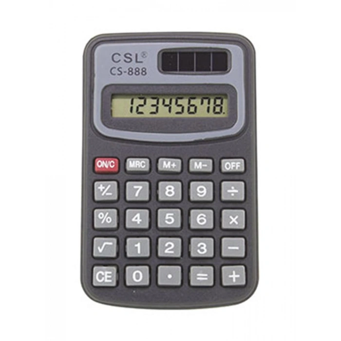 Csl Cs-118n 8 Hane Cep Tipi Hesap Makinesi