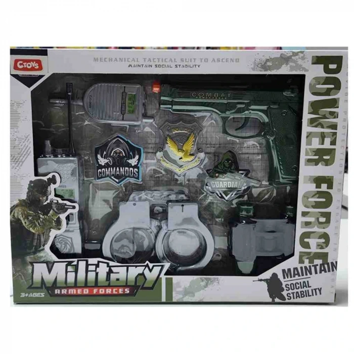 Ctoy Oyuncak Asker Seti Ctoy-js079