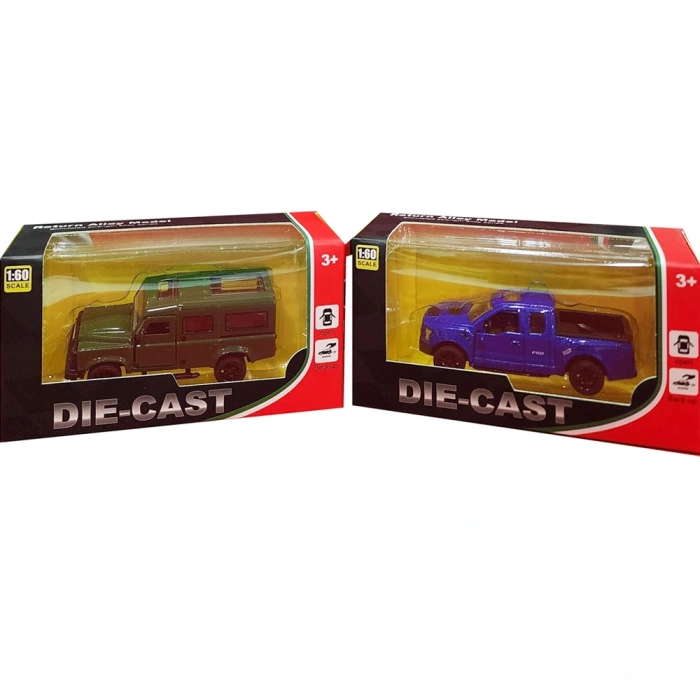 Ctoy Oyuncak Çek Bırak Kapıları Açılabilir Arazi Araçları 1:60 Ctoy-mb303-1d