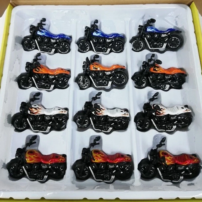 Ctoy Oyuncak Çek Bırak Motorsiklet 12 Li K182a1