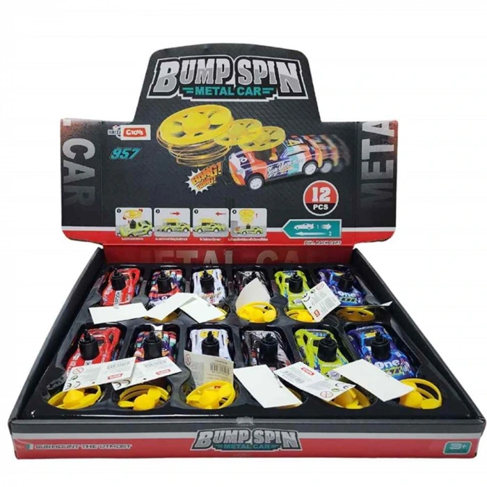 Ctoy Oyuncak Çek Bırak Pervaneli Yarış Arabası Ctoy-kz957-058