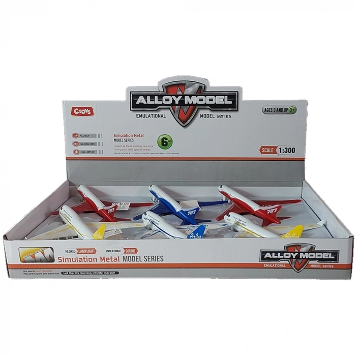 Ctoy Oyuncak Çek Bırak Uçak Ctoy-9801a,9802a