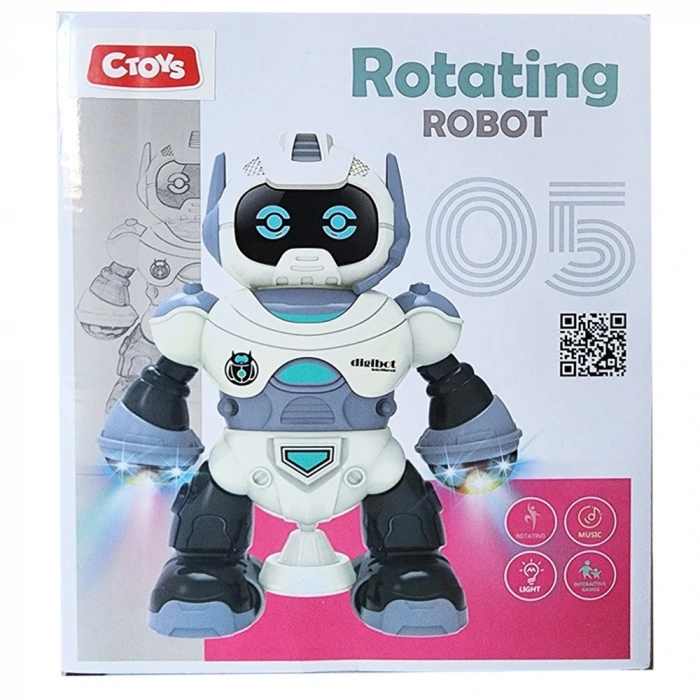 Ctoy Oyuncak Işıklı Ve Sesli Dans Eden Robot