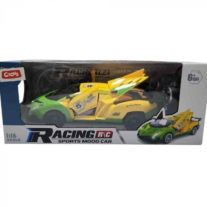 Ctoy Oyuncak Uzaktan Kumandalı Kapıları Açılabilir Yarış Arabası 1:16 Ctoy-689s-2a