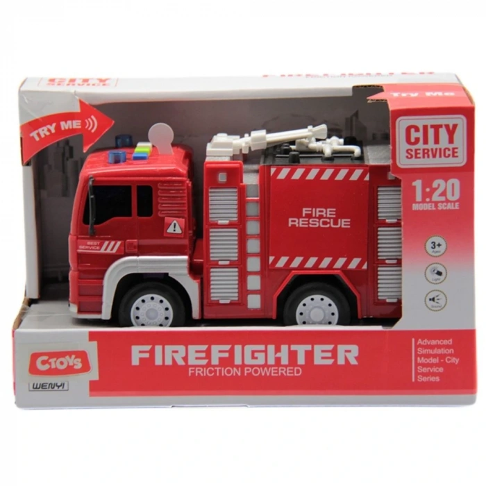 Ctoy Sesli Ve Pilli İtfaiye 1:16