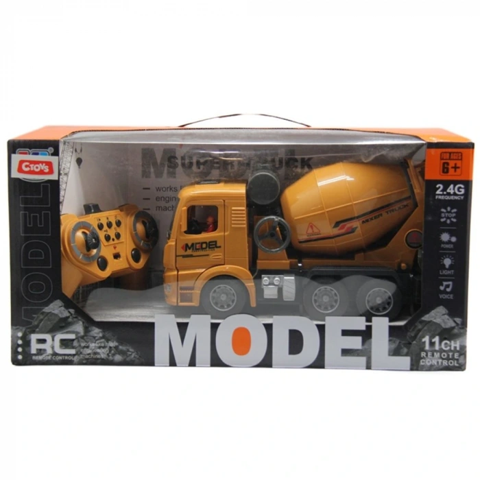 Ctoy Uzaktan Kumandalı Işıklı Sesli Usb İş Makinesi