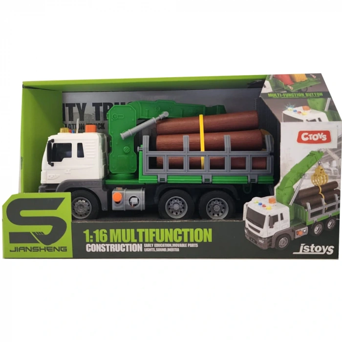 Ctoy oyuncak ışıklı Sesli 1:16 Vinç 