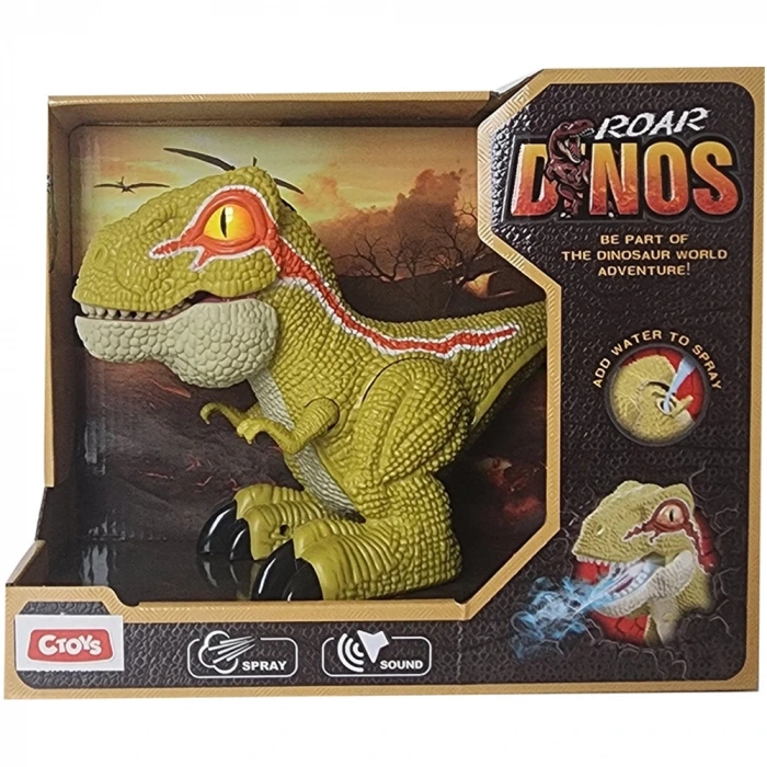 Ctoy oyuncak ışıklı Ve Sesli Buhar Çıkaran Dinazor ctoy-Qx025