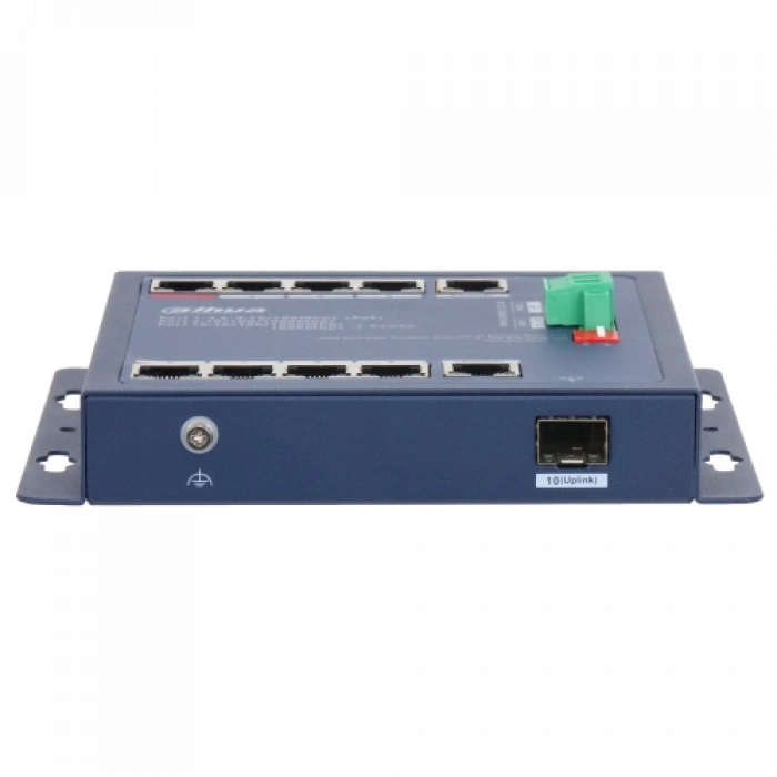 Dahua Chs4110-8et-90-f, 8 Port, Megabit, Poe 90w, 1 Port Uplink, 1 Port Combo, Cloud Yönetilebilir, Switch