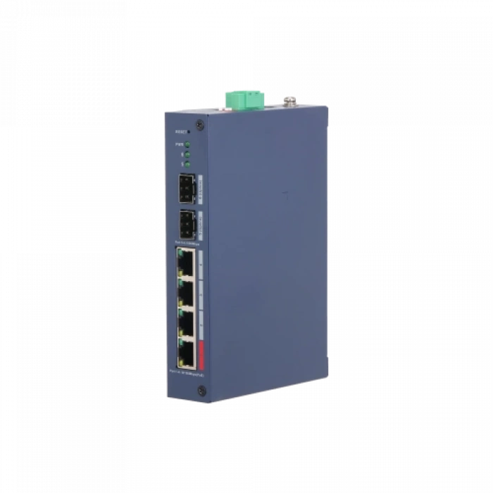 Dahua Chs4206-4et-90, 4 Port, Megabit, Poe 90w, 2 Port Sfp, Cloud Yönetilebilir, Switch