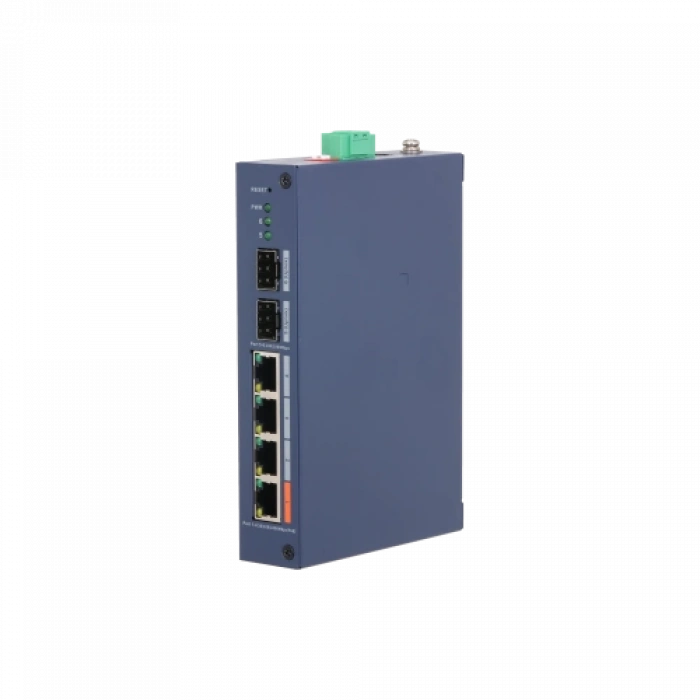 Dahua Chs4206-4gt-60, 4 Port, Gigabit, Poe 60w, 2 Port Sfp, Cloud Yönetilebilir, Switch
