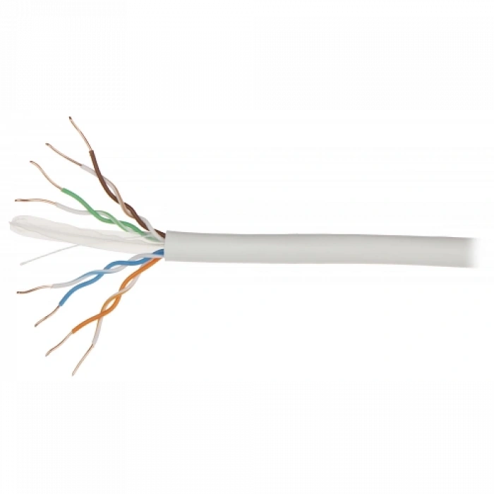 DAHUA DH-PFM920I-6UN-C, CAT6 305m, 24AWG 0.53mm, UTP, %100 Bakır, PVC, Kablo, Beyaz Renk