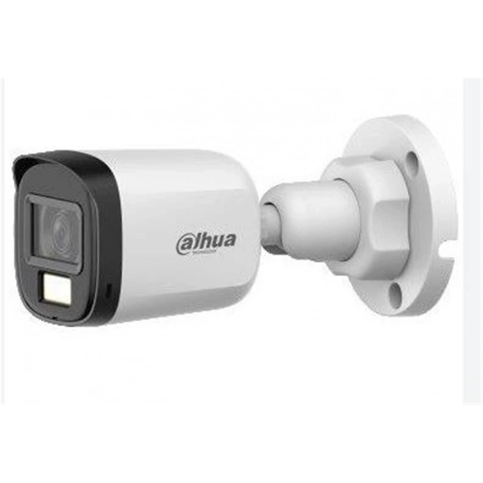 Dahua Hac-b1a51-u-ıl 5 Mp Akıllı Çift Işıklı Hdcvı Bullet Kamera 30mt Mikrofonlu