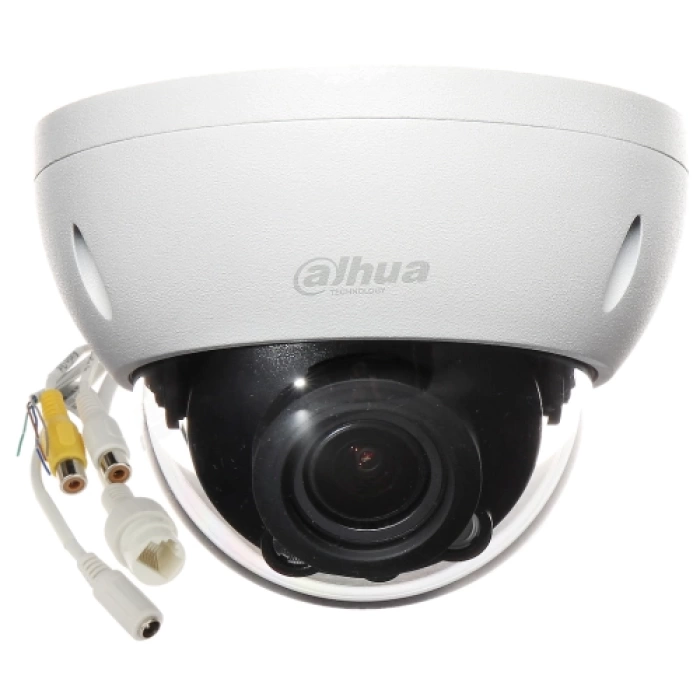 DAHUA IPC-HDBW3541R-ZAS, 5Mpix, 2,7-13,5mm Motorize Lens, H265+, SD Kart, Starlight, 40Mt. Gece Görüş, Dahili Mikrofon, IP67, IK10, Dome IP Kamera