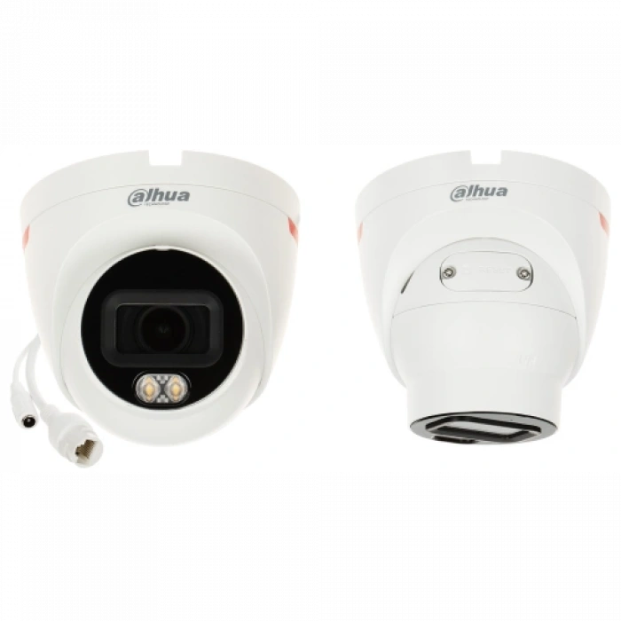 Dahua  Ipc-hdw2449tl-s-pro, 4mpix, Wizcolor, 2,8mm Lens,h265+, 30mt Gece Görüşü, Ip67, Dahili Mikrofon, Poe Dome Ip Kamera