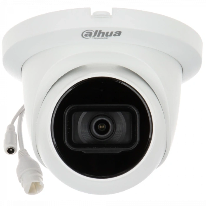 DAHUA IPC-HDW2841TM-S-0280B 8Mpix,  2,8mm Sabit Lens, H265+, 30Mt Gece Görüşü, Dahili Mikrofon, Starlight, IP67,  PoE Dome IP Kamera