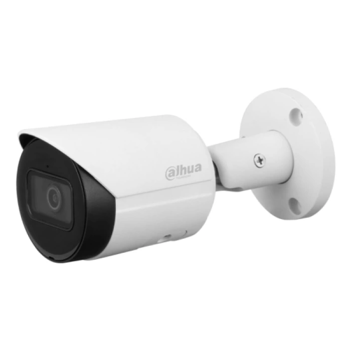 DAHUA IPC-HFW2541S-S-0360B  5Mpix,   3,6mm Lens, H265+, 30Mt Gece Görüşü, Dahili Mikrofon, Bullet IP Kamera