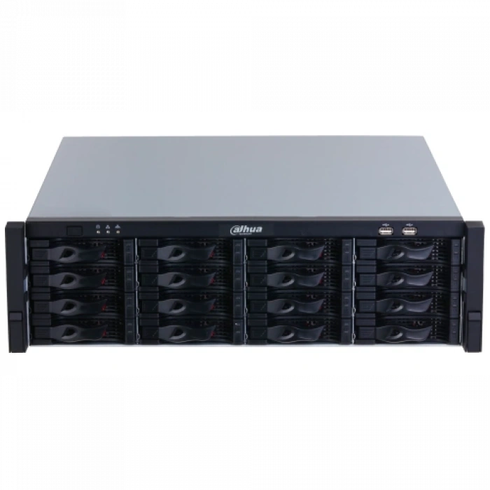Dahua  Nvr616h-64-xı, 64kanal, 32mpix, H265+, 16 Hdd, 1080p Kayıt, 1024 0mbps Bant Genişliği, 4 Port 2500 Mbps Lan, Raıd 0/1/5/6/10 Nvr