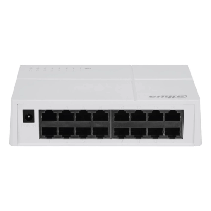 DAHUA SF1016L, 16 Port, Megabit, Yönetilemez, Switch