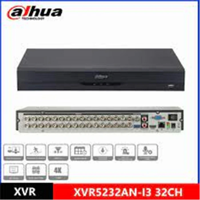 Dahua Xvr5232an-5m-ı3 2 Mp H265+ 32 Kanal 5in1 Dvr Kayıt Cihazı