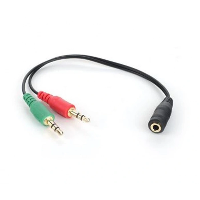 Dark dk-cb-auc02 2x3.5mm Stereo Erkek - 3.5mm Stereo Dişi Y Kablo